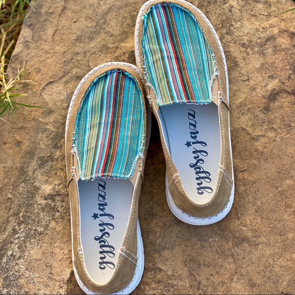 🚨Restocked🚨Striped Slipon Loafers - Picture 2 of 8